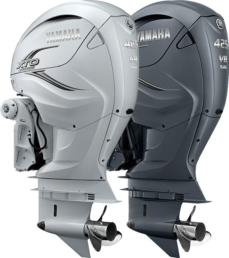 Y425 Yamaha EFI, távvezérelt, önindítós, PowerTrim, V 8 hengeres hajómotor Yamaha EFI, távvezérelt, önindítós, PowerTrim, V 8 hengeres hajómotor